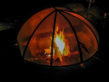 CS Outdoor Fire Pit Screen
