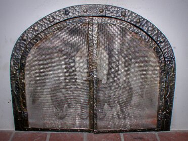 V Fire Place Screen