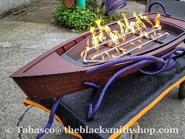 Kracken and row boat
