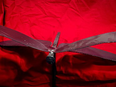 Fl RR Spike Dragonflies These dragonflies are about 24" across and have removable stakes so they could be shipped to Florida. These are at a...