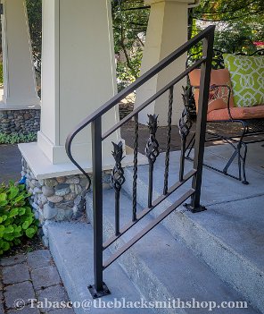 Pineapple railing 2024-1