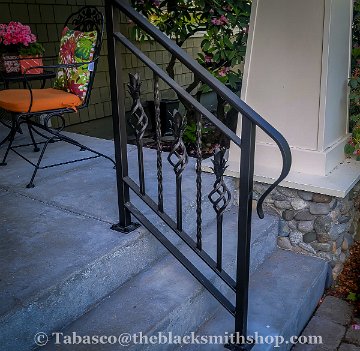 Pineapple railing 2024